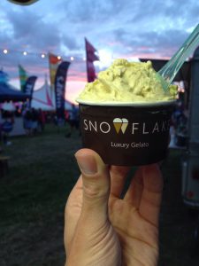 Snowflake Gelato at Jamie Oliver’s Food Feastival