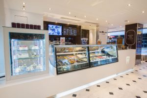 Snowflake Gelato cafe at Selfridges