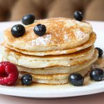 Snowflake Luxury Gelato Pancakes - ideal to warm you up on a cold winter's day