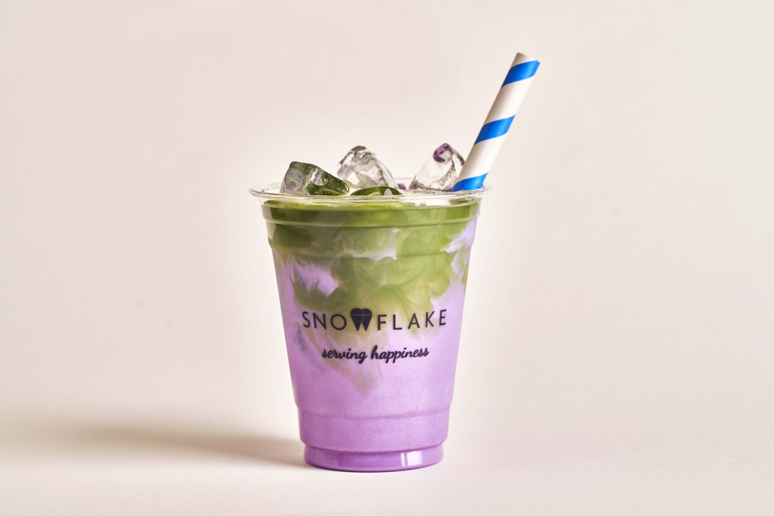 Snowflake Ube Matcha